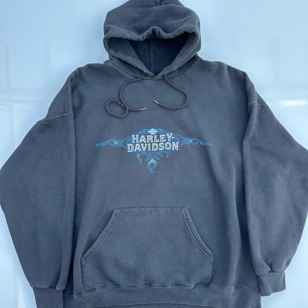 Harley-Davidson Men's Black Hoodie XXL